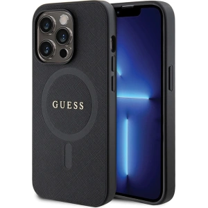 Kup Etui Guess GUHMP14XPSAHMCK Apple iPhone 14 Pro Max hardcase Saffiano MagSafe černý/black - GUE2753 - {ean13} - Sklep Home Screen