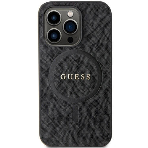 Kup Etui Guess GUHMP14XPSAHMCK Apple iPhone 14 Pro Max hardcase Saffiano MagSafe černý/black - GUE2753 - {ean13} - Sklep Home Screen