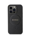 Kup Etui Guess GUHMP14XPSAHMCK Apple iPhone 14 Pro Max keménytok Saffiano MagSafe fekete/black - GUE2753 - {ean13} - Sklep Home Screen