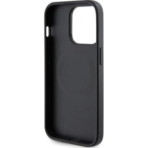 Guess Apple Geantă GUHMP14XPSAHMCK iPhone 14 Pro Max hardcase Saffiano MagSafe negru/negru