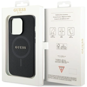 Kup Etui Guess GUHMP14XPSAHMCK Apple iPhone 14 Pro Max hardcase Saffiano MagSafe černý/black - GUE2753 - {ean13} - Sklep Home Screen
