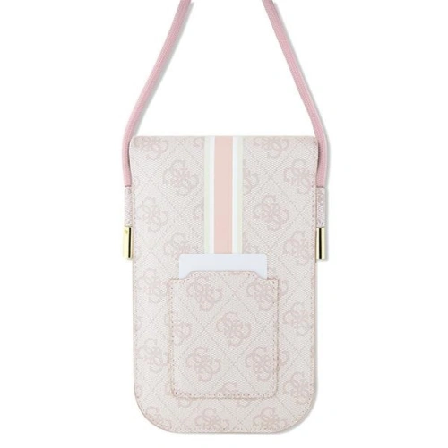 Kup Torebka Guess GUOWBP4RPSP 4G Stripes różowy/pink - GUE2756 - {ean13} - Sklep Home Screen