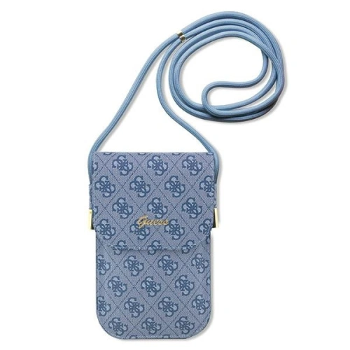 Kup Torebka Guess GUOWBP4SNSB 4G Metal Script Logo modrá/blue - GUE2758 - {ean13} - Sklep Home Screen