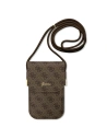 Torebka Guess GUOWBP4SNSW 4G Metal Script Logo hnědá/brown