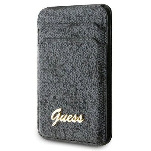Kup Kártyatartó zseb Guess Wallet Card Slot Stand GUWMSHG4SHK MagSafe 4G Classic Logo fekete/black - GUE2762 - {ean13} - Sklep Home Screen