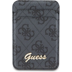 Kup Kapsa na karty Guess Wallet Card Slot Stand GUWMSHG4SHK MagSafe 4G Classic Logo černá/black - GUE2762 - {ean13} - Sklep Home Screen