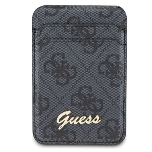 Kup Kieszeń na karty Guess Wallet Card Slot Stand GUWMSHG4SHK MagSafe 4G Classic Logo czarny/black - GUE2762 - {ean13} - Sklep Home Screen
