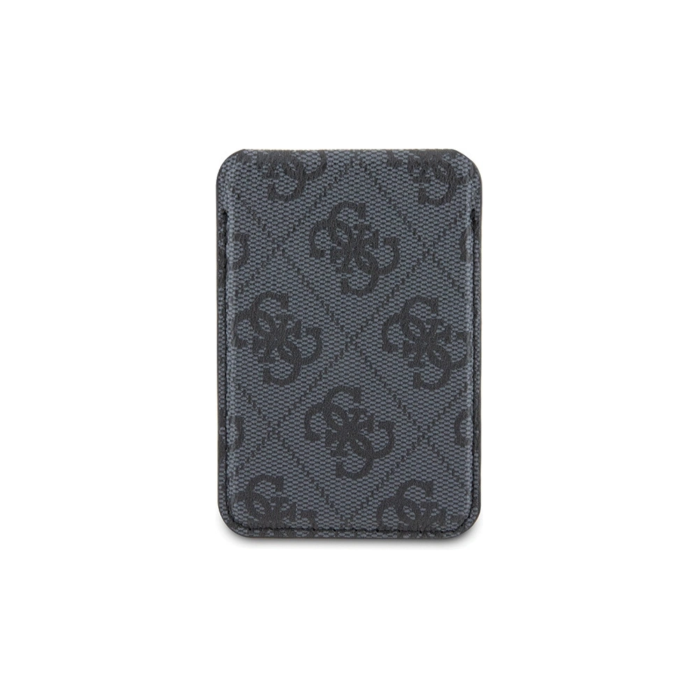 Kieszeń na karty Guess Wallet Card Slot Stand GUWMSHG4SHK MagSafe 4G Classic Logo czarny/black