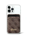 Guess Slot pentru card Portofel Slot pentru card Stand GUWMSHG4SHW MagSafe 4G Classic Logo maro/maro