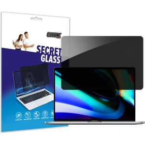 Matowe szkło prywatyzujące GrizzGlass SecretGlass do Apple MacBook Pro 16 cali 2021