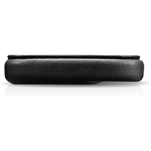 Kup Etui iCarer Curved Edge Oil Wax Real Leather Folio Case MagSafe Apple iPhone 15 Pro černé - ICR489 - {ean13} - Sklep Home Screen