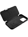 Kup Case iCarer Curved Edge Oil Wax Echtleder Folio Case MagSafe Apple iPhone 15 Pro schwarz - ICR489 - {ean13} - Sklep Home Screen