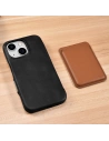Kup Etui iCarer Curved Edge Oil Wax Real Leather Folio Case MagSafe Apple iPhone 15 černé - ICR490 - {ean13} - Sklep Home Screen