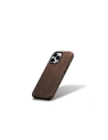 Buy iCarer Oil Wax Premium Leather MagSafe Apple iPhone 15 Pro Max brown - ICR491 - {ean13} - Home Screen Store Europe