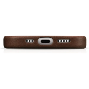 Buy iCarer Oil Wax Premium Leather MagSafe Apple iPhone 15 Pro Max brown - ICR491 - {ean13} - Home Screen Store Europe