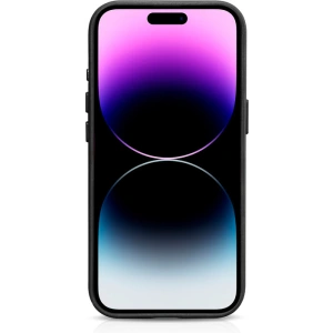 Kup Case iCarer Oil Wax Premium Leder MagSafe Apple iPhone 15 Pro Max schwarz - ICR492 - {ean13} - Sklep Home Screen