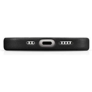 Kup Case iCarer Oil Wax Premium Leder MagSafe Apple iPhone 15 Pro Max schwarz - ICR492 - {ean13} - Sklep Home Screen