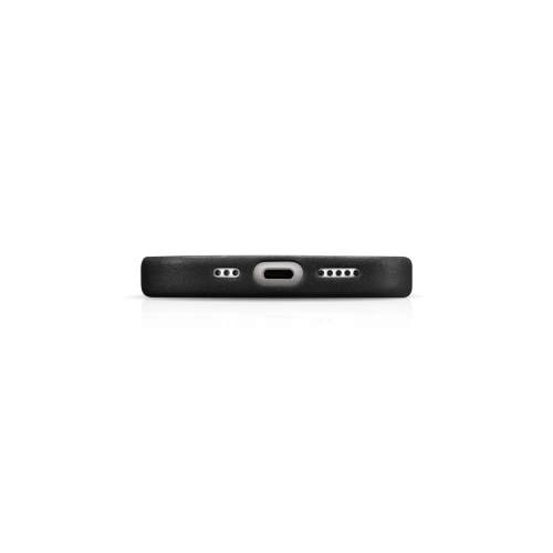 Kup iCarer Apple Carcasă din ceară de ulei piele Premium MagSafe iPhone 15 Pro Max negru - ICR492 - {ean13} - Sklep Home Screen