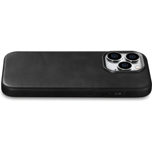 Kup Case iCarer Oil Wax Premium Leder MagSafe Apple iPhone 15 Pro Max schwarz - ICR492 - {ean13} - Sklep Home Screen