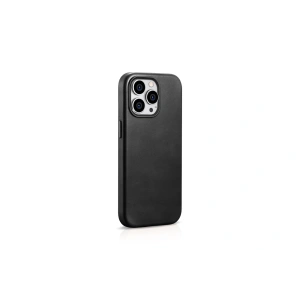 Kup Etui iCarer Oil Wax Premium Leather MagSafe Apple iPhone 15 Pro černé - ICR494 - {ean13} - Sklep Home Screen