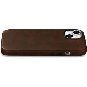 Kup Etui iCarer Oil Wax Premium Leather MagSafe Apple iPhone 15 Plus / 14 Plus hnědé - ICR495 - {ean13} - Sklep Home Screen