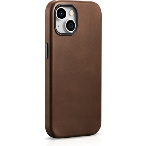 Kup Etui iCarer Oil Wax Premium Leather MagSafe Apple iPhone 15 Plus / 14 Plus hnědé - ICR495 - {ean13} - Sklep Home Screen