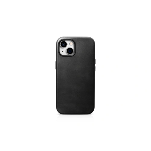 Kup iCarer Apple Geantă din piele MagSafe iPhone 15 Plus / 14 Plus negru - ICR496 - {ean13} - Sklep Home Screen