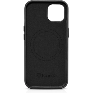 Kup Etui iCarer Oil Wax Premium Leather MagSafe Apple iPhone 15 Plus / 14 Plus černé - ICR496 - {ean13} - Sklep Home Screen
