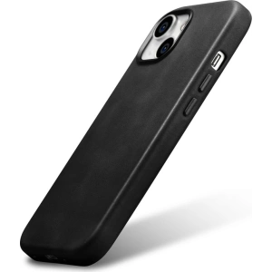 Kup iCarer Apple Geantă din piele MagSafe iPhone 15 Plus / 14 Plus negru - ICR496 - {ean13} - Sklep Home Screen