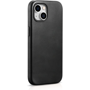 Kup iCarer Apple Geantă din piele MagSafe iPhone 15 Plus / 14 Plus negru - ICR496 - {ean13} - Sklep Home Screen