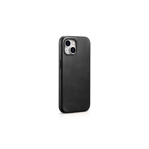Kup Case iCarer Oil Wax Premium Leather MagSafe Apple iPhone 15 Plus / 14 Plus schwarz - ICR496 - {ean13} - Sklep Home Screen