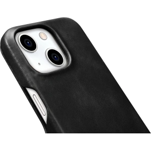 Kup Etui iCarer Oil Wax Premium Leather MagSafe Apple iPhone 15 Plus / 14 Plus černé - ICR496 - {ean13} - Sklep Home Screen