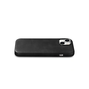 Kup Etui iCarer Oil Wax Premium Leather MagSafe Apple iPhone 15 černé - ICR498 - {ean13} - Sklep Home Screen