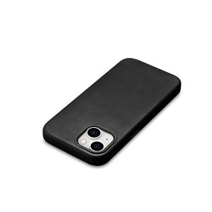 Kup Etui iCarer Oil Wax Premium Leather MagSafe Apple iPhone 15 černé - ICR498 - {ean13} - Sklep Home Screen