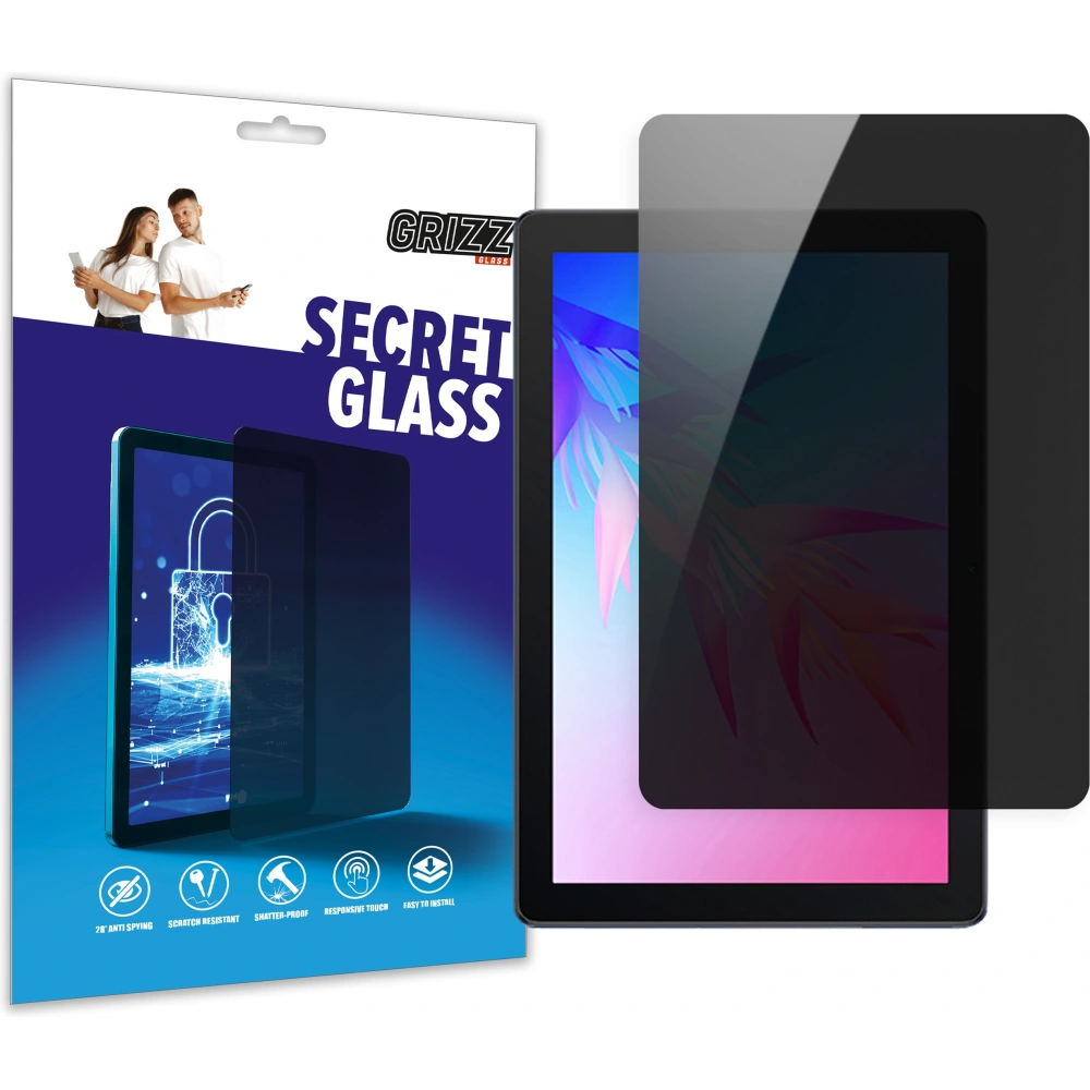 Matowe szkło prywatyzujące GrizzGlass SecretGlass do Huawei MatePad T10s