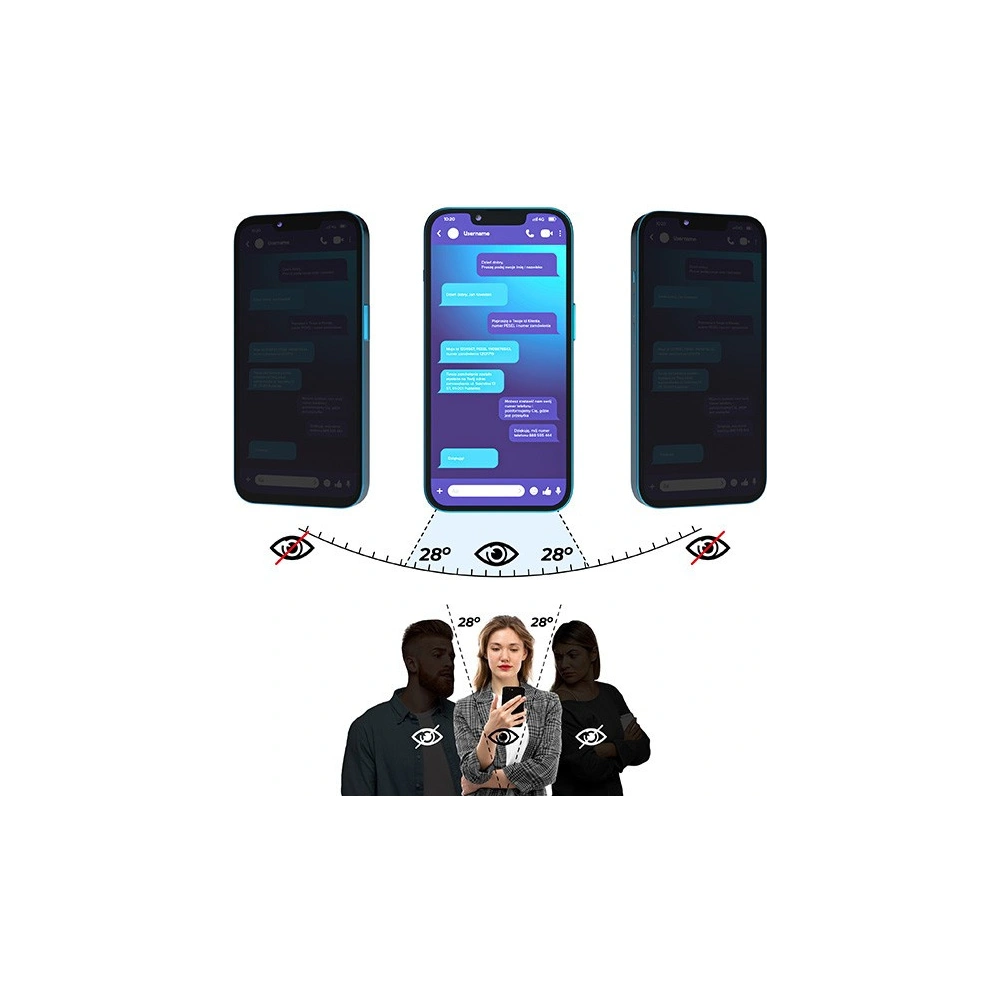 Matowe szkło prywatyzujące GrizzGlass SecretGlass do Huawei MatePad T10s