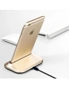 Buy Baseus Little Volcano Docking Station Lightning Port Silver Gold - BSU198GLD - {ean13} - Home Screen Store Europe