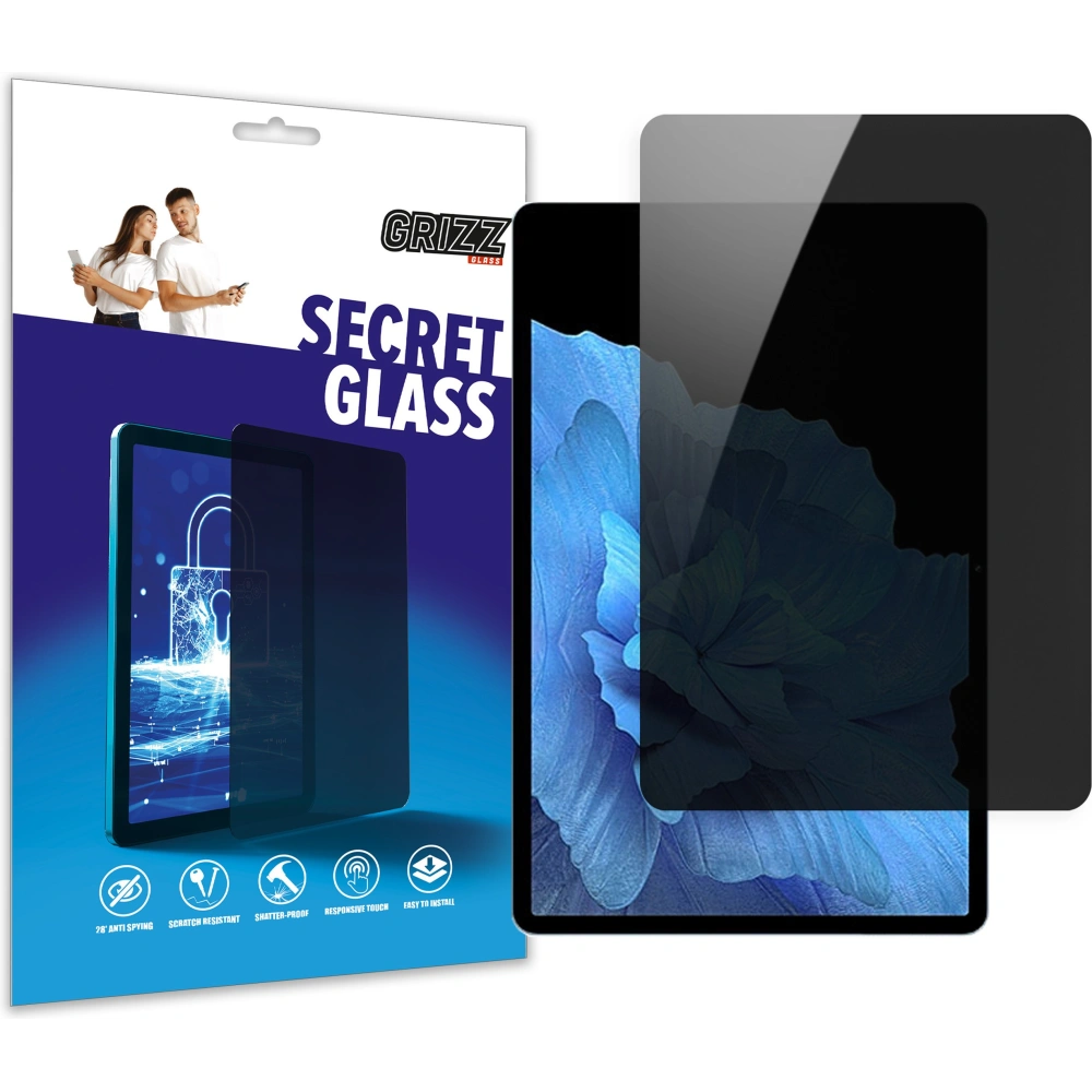 Matowe szkło prywatyzujące GrizzGlass SecretGlass do Vivo Pad 2 