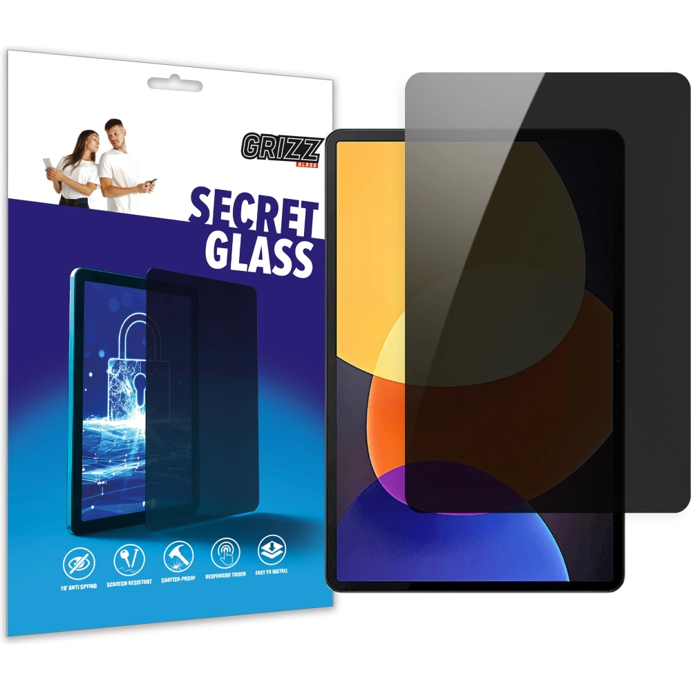 Matowe szkło prywatyzujące GrizzGlass SecretGlass do Xiaomi Pad 5 