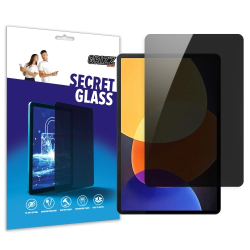 Matowe szkło prywatyzujące GrizzGlass SecretGlass do Xiaomi Pad 5 Pro 12.4 