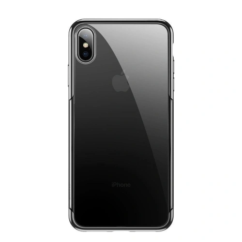 Kup Durchsichtige Hülle Baseus Shining Case für iPhone X / XS (schwarz) - BSU201BLK - {ean13} - Sklep Home Screen