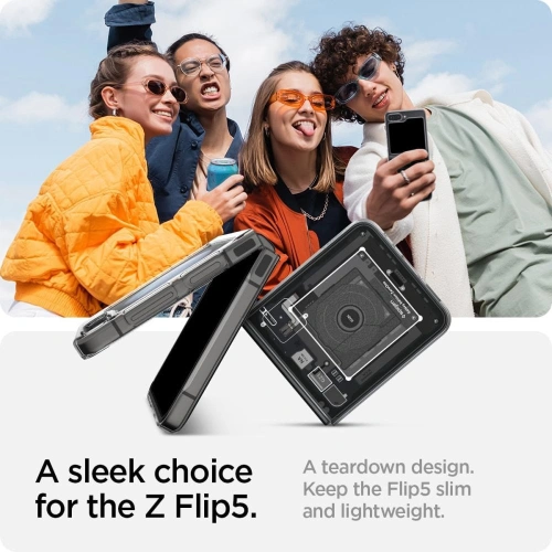 Kup Spigen Samsung Husă Airskin Galaxy Z Flip 5 Zero One - SPN2931 - {ean13} - Sklep Home Screen