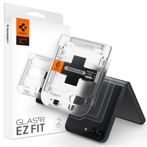 Kup Spigen Samsung Sticlă temperată GLAS.tR ez Fit Galaxy Z Flip 5 Clear [2 PACK] - SPN2932 - {ean13} - Sklep Home Screen