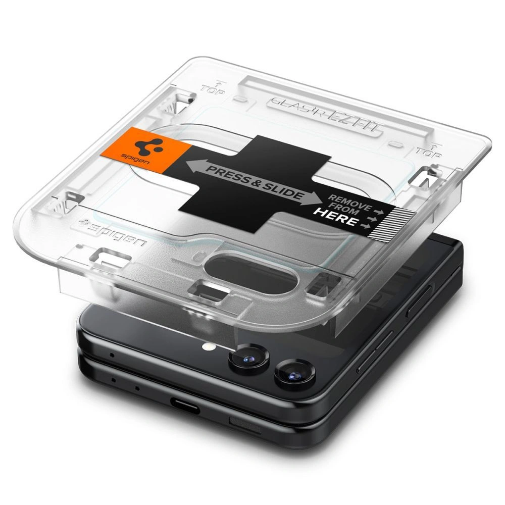 Szkło hartowane Spigen GLAS.tR ez Fit Samsung Galaxy Z Flip 5 Clear [2 PACK]