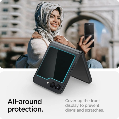 Kup Spigen Samsung Sticlă temperată GLAS.tR ez Fit Galaxy Z Flip 5 Clear [2 PACK] - SPN2932 - {ean13} - Sklep Home Screen