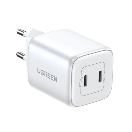 Kup UGREEN CD294 2xUSB-C, 45W, QC, PD încărcător de rețea (alb) - UGR1672 - {ean13} - Sklep Home Screen