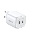 UGREEN CD294 2xUSB-C, 45W, QC, PD încărcător de rețea (alb)