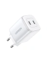 Kup Ładowarka sieciowa UGREEN CD294 2xUSB-C, 45W, QC, PD (biała) - UGR1672 - {ean13} - Sklep Home Screen