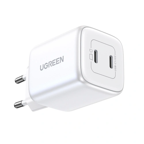 Kup Ładowarka sieciowa UGREEN CD294 2xUSB-C, 45W, QC, PD (biała) - UGR1672 - {ean13} - Sklep Home Screen