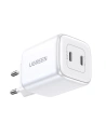 Kup Ładowarka sieciowa UGREEN CD294 2xUSB-C, 45W, QC, PD (biała) - UGR1672 - {ean13} - Sklep Home Screen